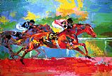 Leroy Neiman Race of the Year painting